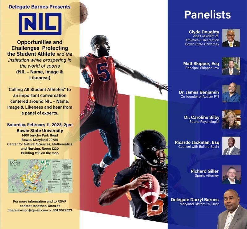 NIL Panel: Bowie State University 2/11/2022